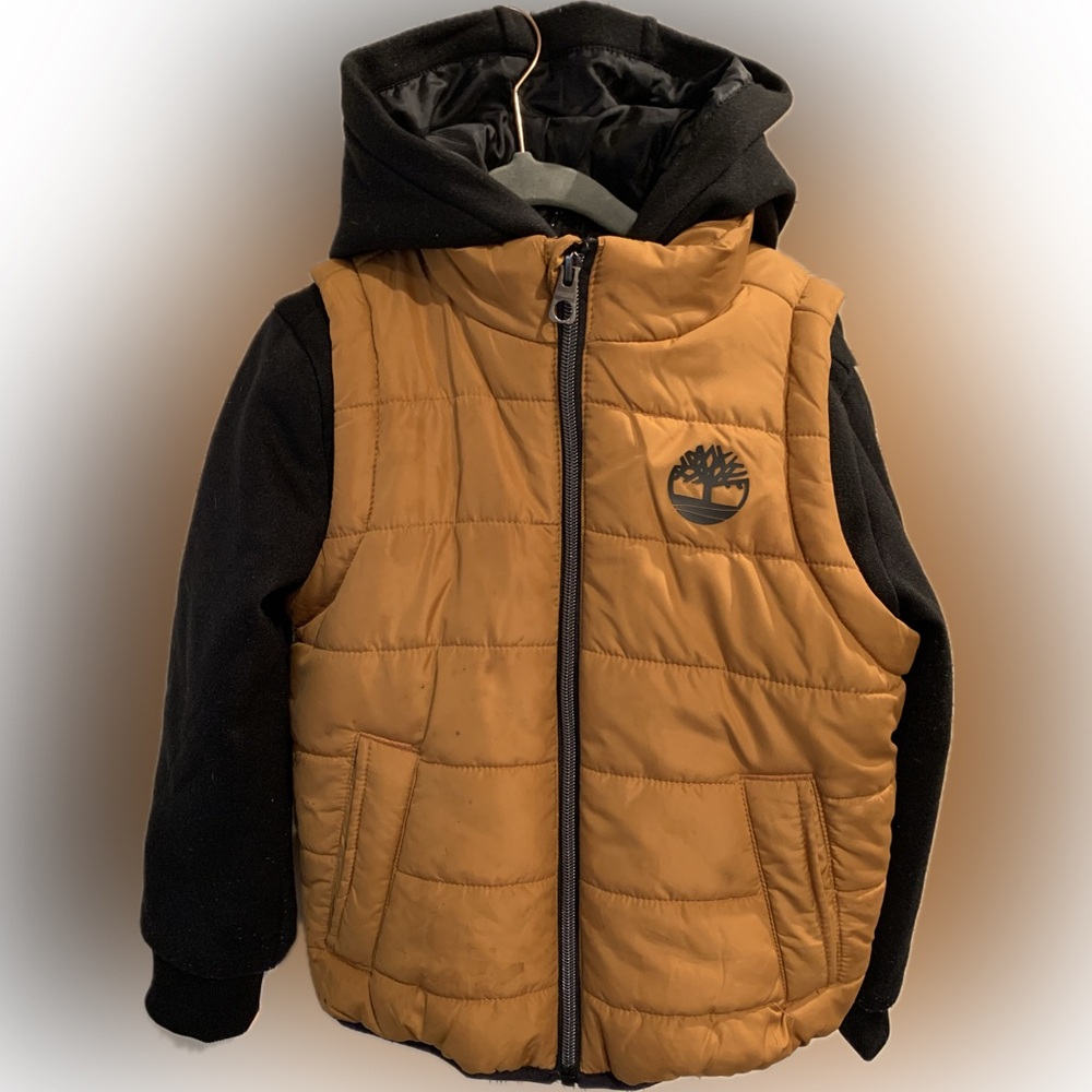 Boys Timberland Jacket/Hooded Sweatshirt size 5/6